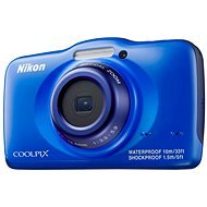  Nikon COOLPIX S32 blue backpack kit  - Digital Camera