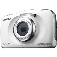 Nikon COOLPIX S33 White Backpack Kit - Digital Camera