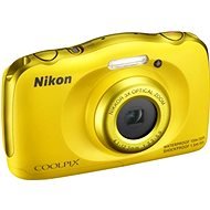 Nikon COOLPIX S33 sárga hátizsák szett - Digitális fényképezőgép