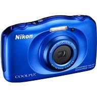 Nikon COOLPIX S33 Blue Backpack Kit - Digital Camera