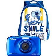 Nikon COOLPIX W100 modrý backpack kit - Detský fotoaparát