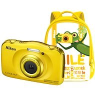 Nikon COOLPIX W100 žltý backpack kit - Detský fotoaparát