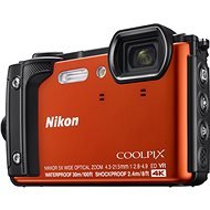 Nikon COOLPIX W300 Narancssárga - Digitális fényképezőgép