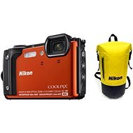 Nikon COOLPIX W300 Orange Holiday Kit - Digital Camera