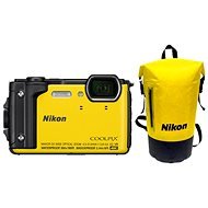 Nikon COOLPIX W300 Sárga Holiday Kit - Digitális fényképezőgép