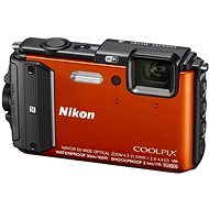 Nikon COOLPIX AW130 Orange Digital Camera - Digital Camera