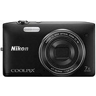 Nikon COOLPIX S3500 Black - Digital Camera