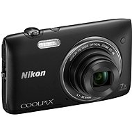 Nikon COOLPIX S3500 Black + 8GB SDHC + pouzdro - Digital Camera