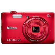  Nikon COOLPIX S3600 red  - Digital Camera