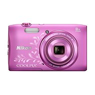  Nikon COOLPIX S3600 pink lineart  - Digital Camera