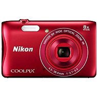 Nikon COOLPIX S3700 red - Digital Camera