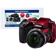 Nikon COOLPIX B500 červený + Alza Foto Starter Kit - Digitálny fotoaparát