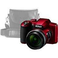 Nikon COOLPIX B600 Red + Case - Digital Camera