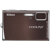 NIKON COOLPIX S51 hnědý (brown), CCD 8 Mpx, 3x zoom, Li-Ion, 3" LCD, SD/ SDHC - Digital Camera