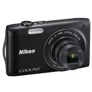 Nikon COOLPIX S3300 black - Digital Camera