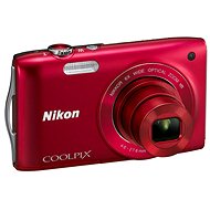 Nikon COOLPIX S3300 red - Digital Camera