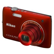 Nikon COOLPIX S4100 red - Digital Camera