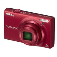 Nikon COOLPIX S6100 red - Digital Camera