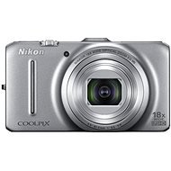 Nikon COOLPIX S9300 silver - Digitální fotoaparát