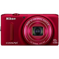  Nikon COOLPIX S9500 red - Digital Camera