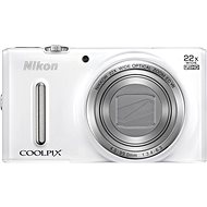  Nikon COOLPIX S9600 white  - Digital Camera