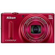  Nikon COOLPIX S9600 red  - Digital Camera