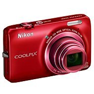 Nikon COOLPIX S6300 red - Digitální fotoaparát