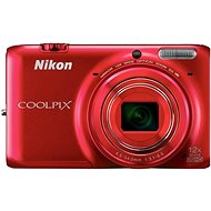  Nikon COOLPIX S6500 red - Digital Camera