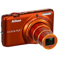 Nikon COOLPIX S6500 orange - Digital Camera
