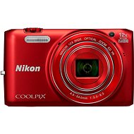  Nikon COOLPIX S6800 red  - Digital Camera