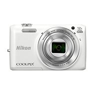  Nikon COOLPIX S6800 white  - Digital Camera
