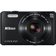 Nikon COOLPIX S7000 Black + Case - Digital Camera