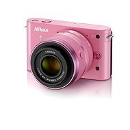 Nikon 1 J1 + Objektivy 10-30mm + 30-110mm VR pink - Digital Camera