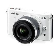 Nikon 1 J2 + Objektiv 10-30mm F3.5-5.6 white - Digital Camera