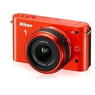 Nikon 1 J2 + Objektiv 11-27,5mm F3.5-5.6 orange - Digital Camera
