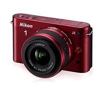 Nikon 1 J2 + Objektivy 10-30mm + 30-110mm red - Digitální fotoaparát