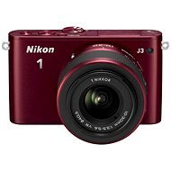 Nikon 1 J3 + VR 10-30mm Red - Digital Camera