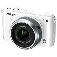 Nikon 1 S1 + 11-25.5mm + VR 30-110mm White - Digital Camera