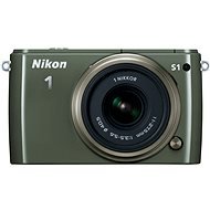 Nikon 1 S1 + Objektiv 11-27.5mm Khaki - Digitálny fotoaparát