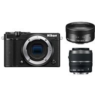 Nikon 1 J5 schwarz + 10-30 mm + 30-110-mm-Objektiv - Digitalkamera