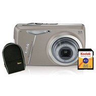 Kodak EasyShare M550 šedý + pouzdro + 4GB karta SDHC - Digital Camera
