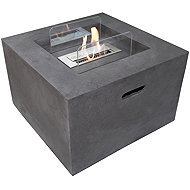 OKO Bioethanol Fires Field & Flame Cassia Bioethanol Fireplace Grey - Bioethanol Fireplace