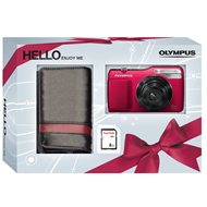 Olympus VG-170 red + pouzdro + 2GB SDHC - Digital Camera