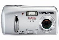 Olympus C-170 Zoom - 4.0 mil. bodů, digítální zoom 4x, interní paměť 14 MB + slot na xD - Digital Camera