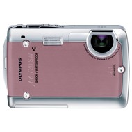Olympus [mju:] 720SW Digital růžový (copper), CCD 7 Mpx, 3x zoom, 2.5" LCD, Li-Ion, xD - Digital Camera