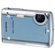 Olympus [mju:] 720SW Digital modrý (blue), CCD 7 Mpx, 3x zoom, 2.5" LCD, Li-Ion, xD, voděodolný do 3 - Digital Camera