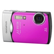 Olympus [mju:] 850SW Digital růžový (hot pink) - Digital Camera