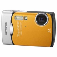 Olympus [mju:] 790SW Digital oranžová (orange), CCD 7.1 Mpx, 3x zoom, 2.5" LCD, Li-Ion, face detecti - Digital Camera