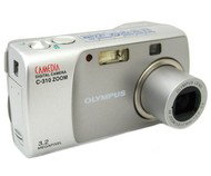 Olympus C-310 Zoom - 3,34 mil. bodů, zoom optický 3x / digitální 3,3x - Digital Camera