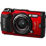 Olympus TOUGH TG-5 Red + Power Kit - Digital Camera